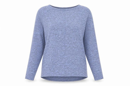 Peacocks Womens Blue  Knit Pullover Jumper Size 10