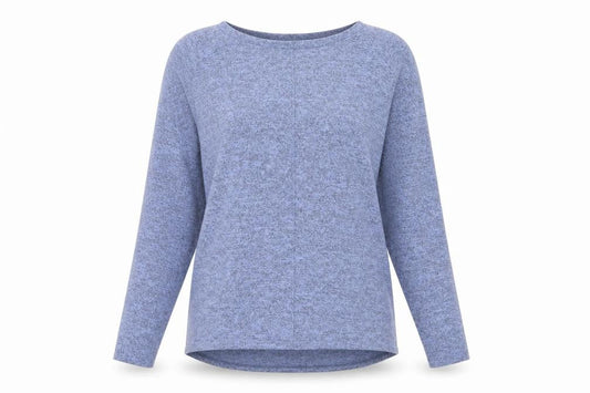 Peacocks Womens Blue  Knit Pullover Jumper Size 10
