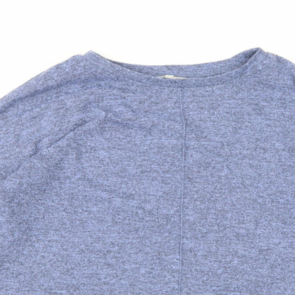 Peacocks Womens Blue  Knit Pullover Jumper Size 10