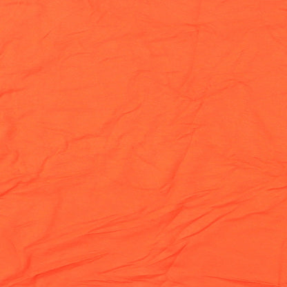 Womens UK Size 14 New Look Orange Cropped T-Shirt