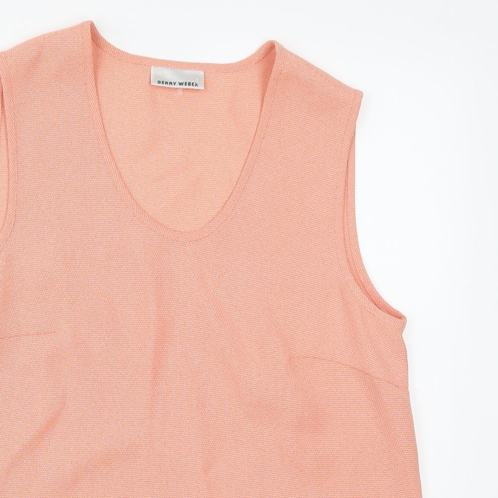 Womens UK Size 10 Gerry Weber Pink Camisole Tank