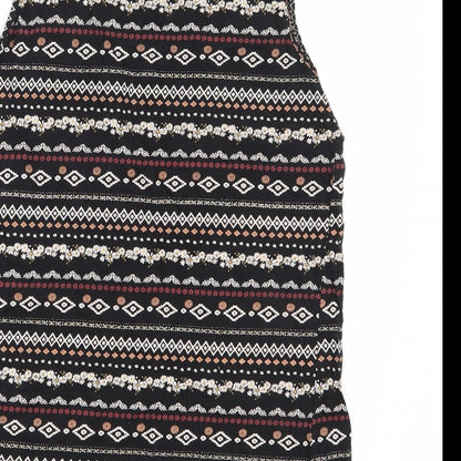 Clockhouse Womens Black Striped  Basic Tank Size XL