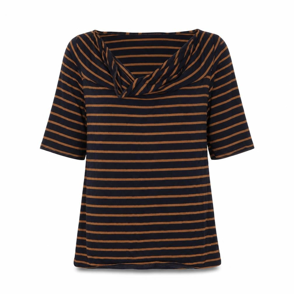 Womens UK Size 8 mamas & papas Blue Basic T-Shirt