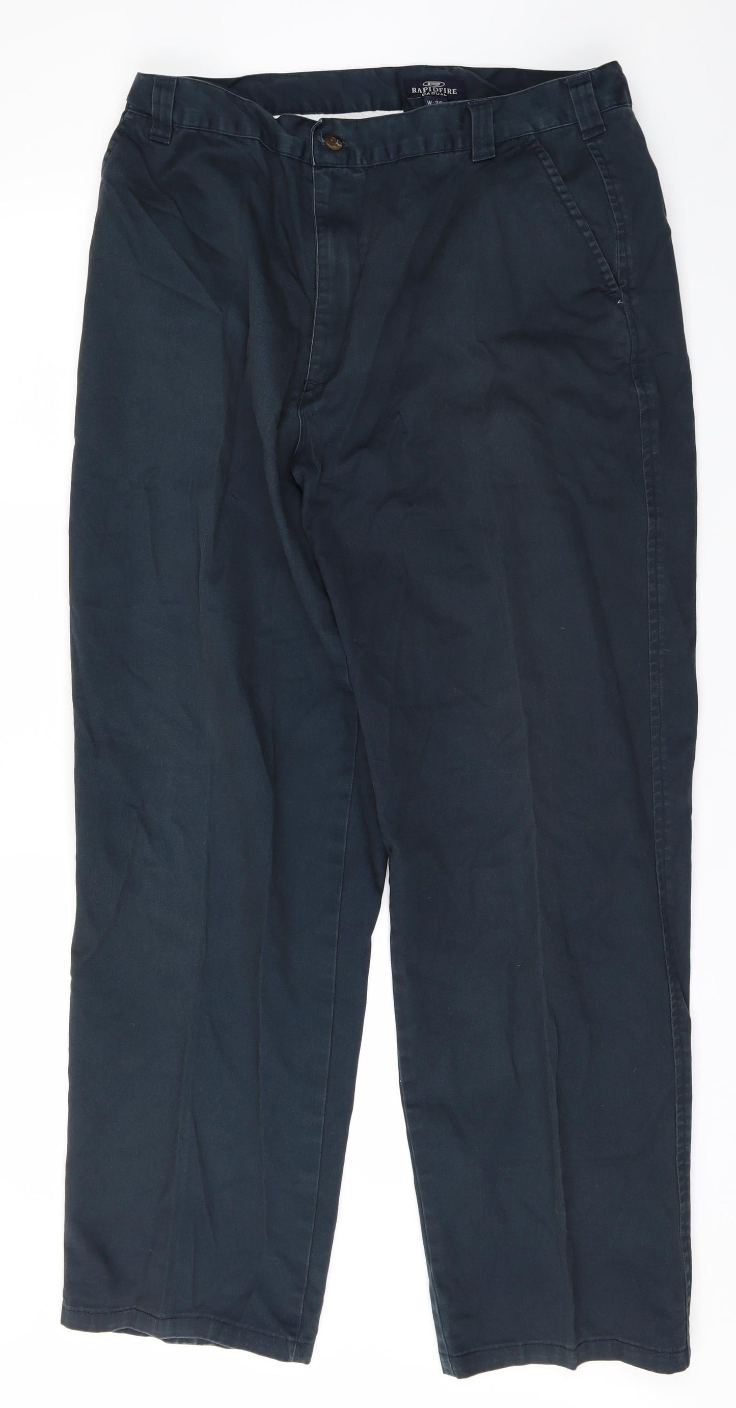Mens UK Size L rapidfire Regular Fit Skinny Blue Jeans