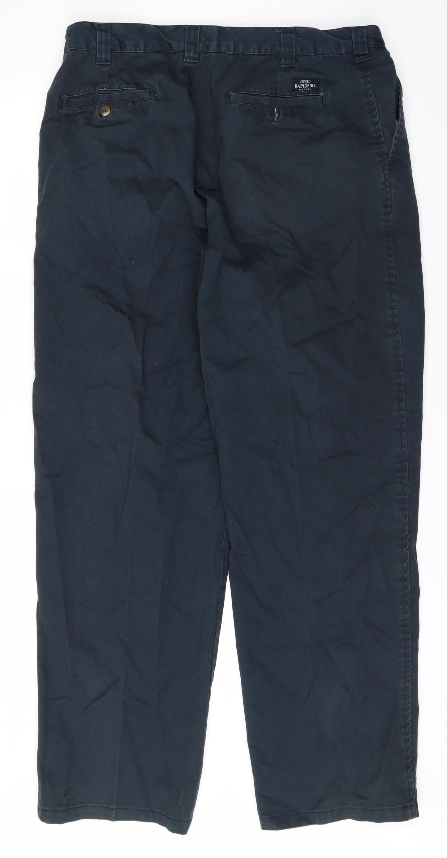 Mens UK Size L rapidfire Regular Fit Skinny Blue Jeans