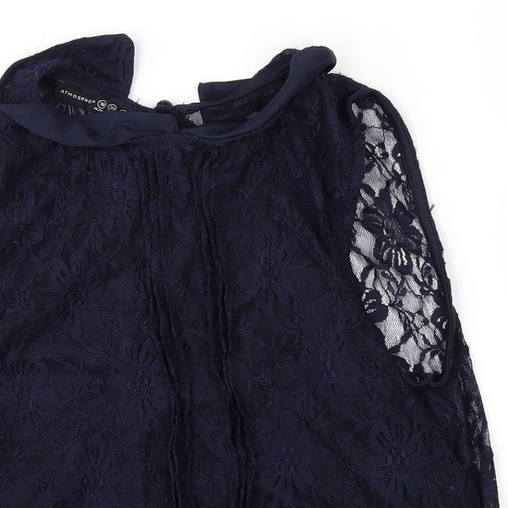 Atmosphere Womens Purple   Basic T-Shirt Size 10