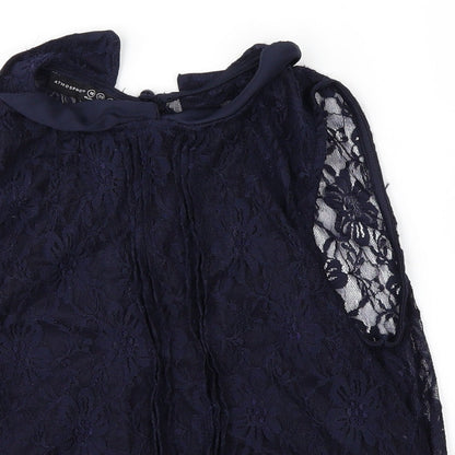 Atmosphere Womens Purple   Basic T-Shirt Size 10