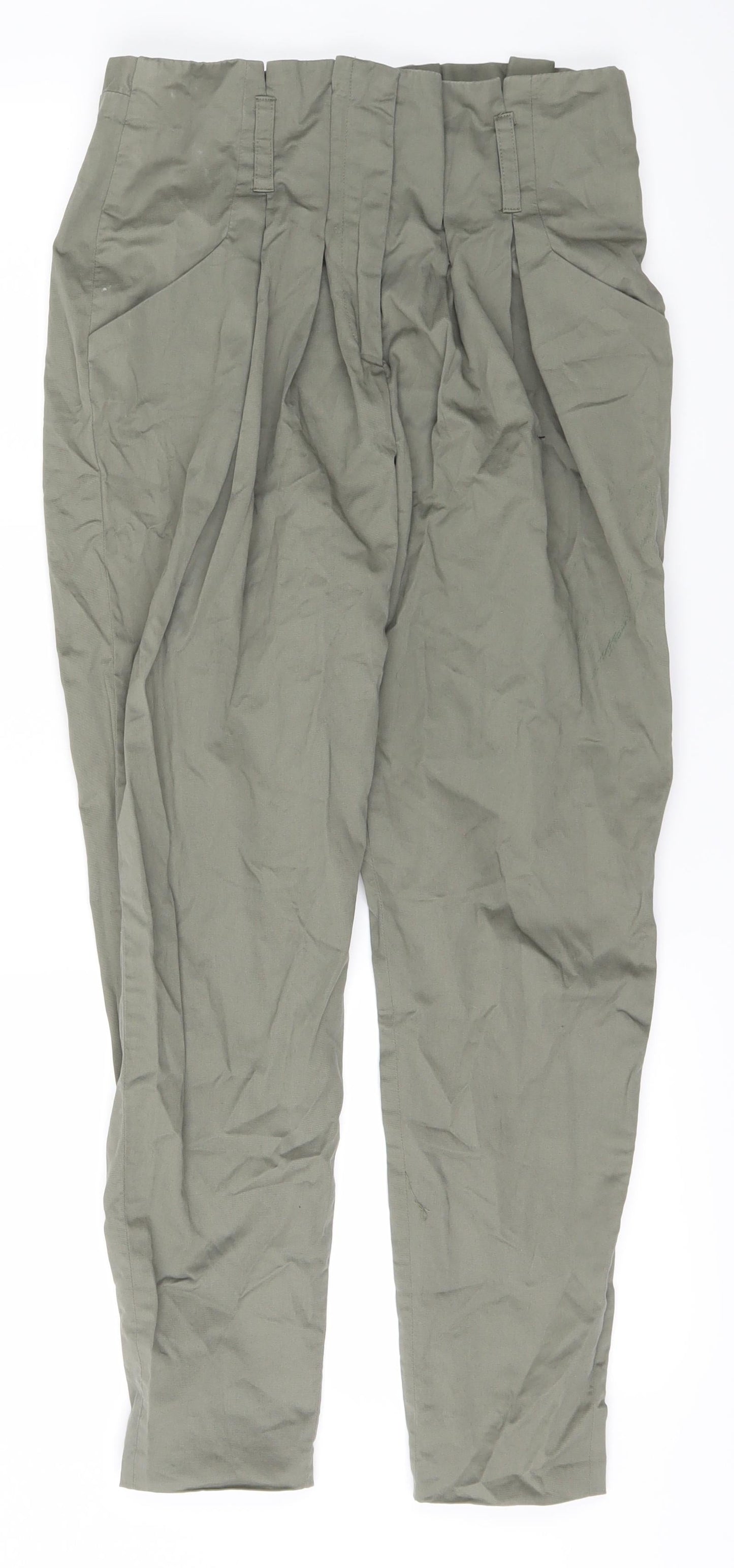 Womens UK Size 6 NEXT Regular Fit  Green Trousers