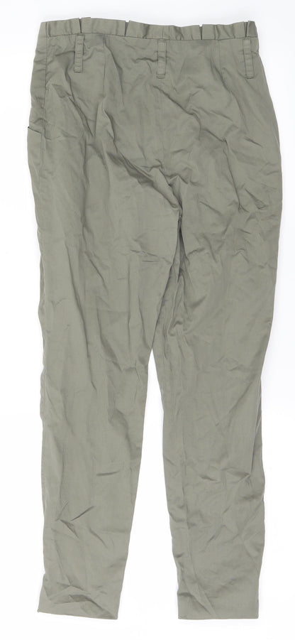 Womens UK Size 6 NEXT Regular Fit  Green Trousers