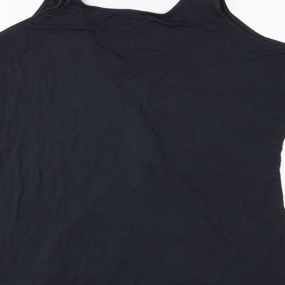 Womens UK Size M American Eagle Black Basic T-Shirt