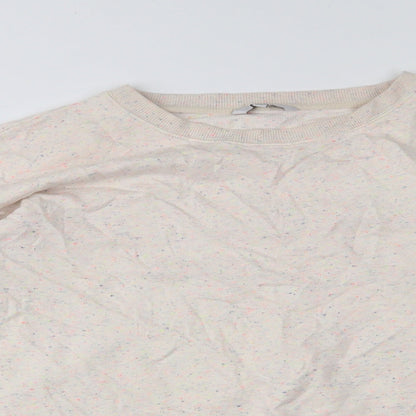Next Womens White   Pullover Jumper Size L