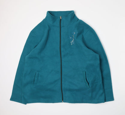 Womens UK Size XL Anne De Lancay Blue Jacket