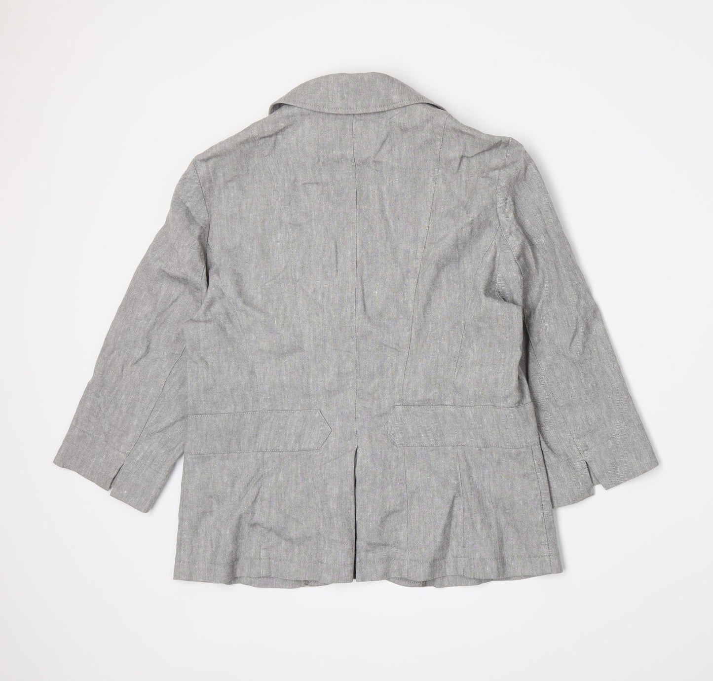 Womens UK Size 10 Per Una Grey Jacket