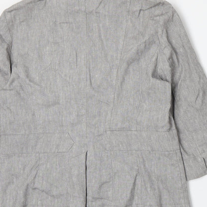 Womens UK Size 10 Per Una Grey Jacket
