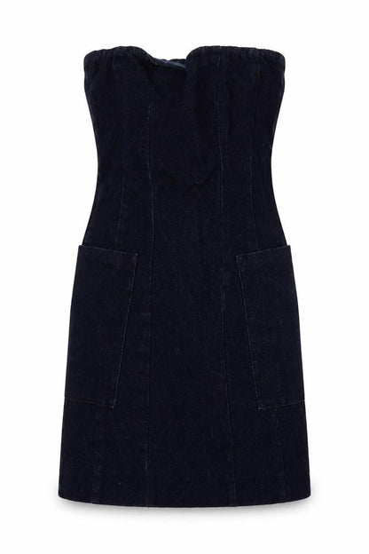 ASOS Womens Blue  Denim A-Line  Size 10