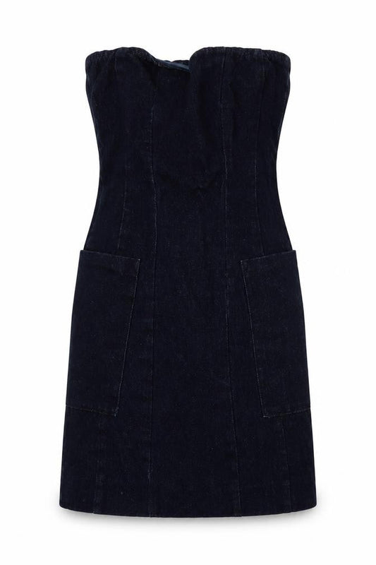 ASOS Womens Blue  Denim A-Line  Size 10