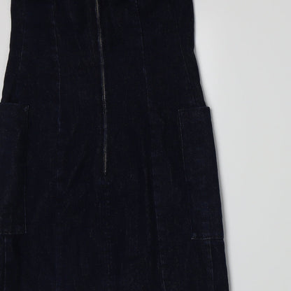 ASOS Womens Blue  Denim A-Line  Size 10