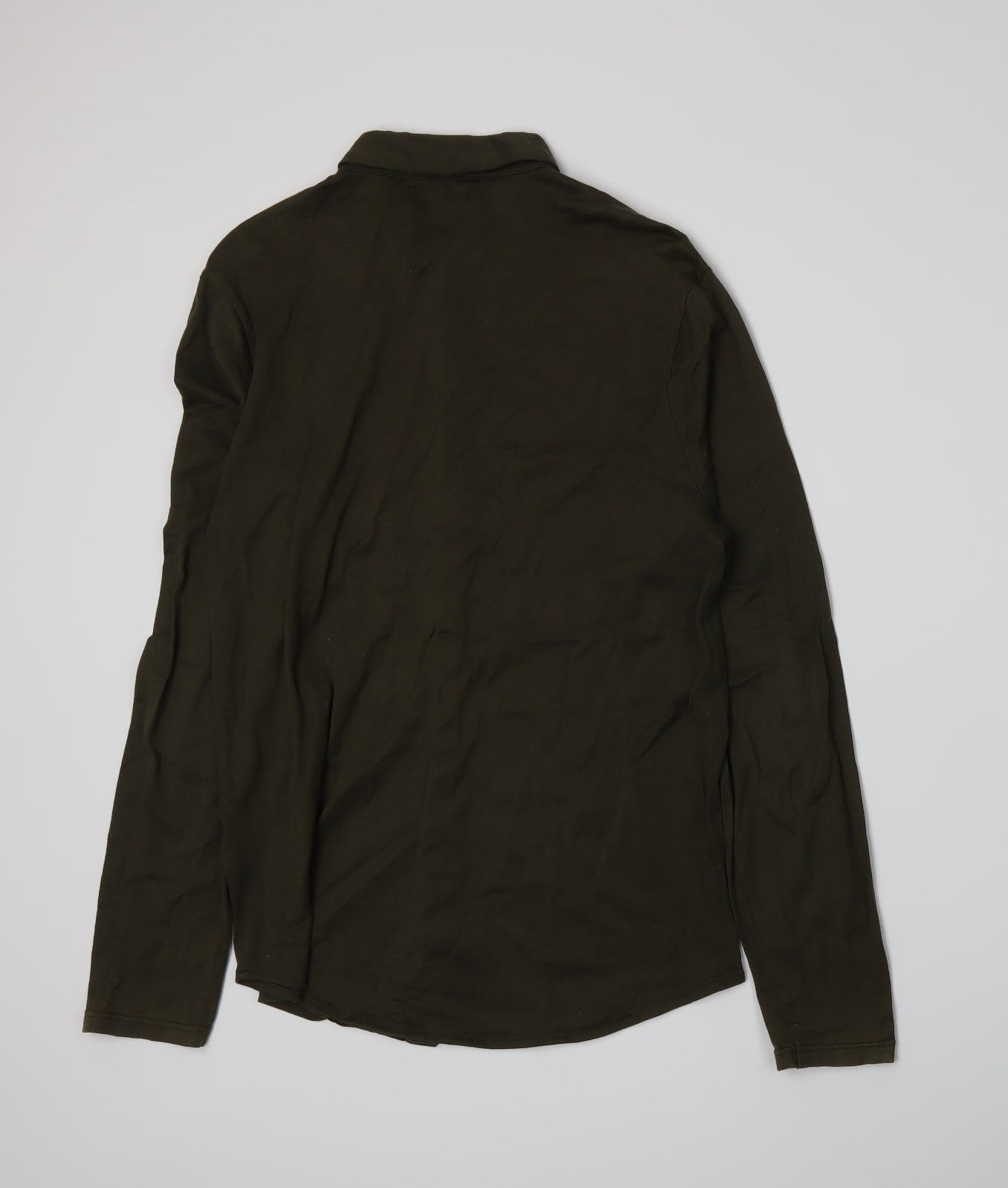 River Island Mens Green    Polo Size S