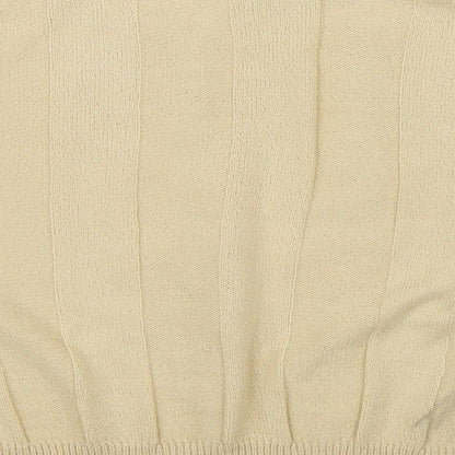 Compliments Womens Beige   Pullover Jumper Size M