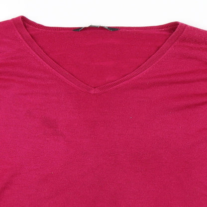 Le Bon Marché Womens Pink   Pullover Jumper Size 16