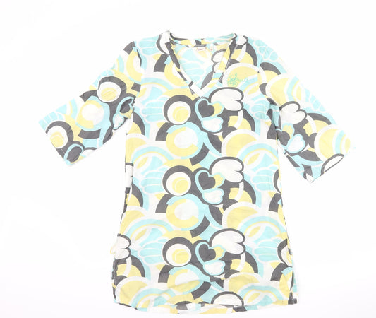 O'Neill Womens White Geometric  Shift  Size XS