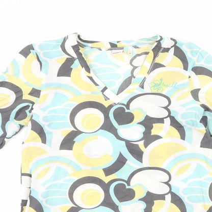 O'Neill Womens White Geometric  Shift  Size XS