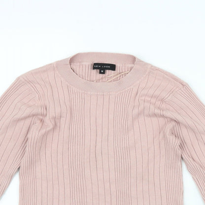 New Look Womens Pink   Pullover Jumper Size 12