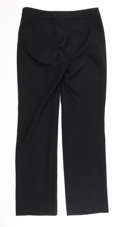 Womens UK Size 8 F&F Regular Fit  Black Trousers
