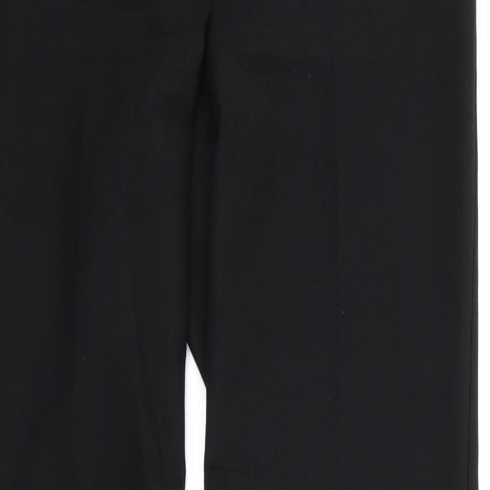 Womens UK Size 8 F&F Regular Fit  Black Trousers