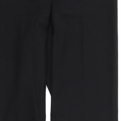 Womens UK Size 8 F&F Regular Fit  Black Trousers