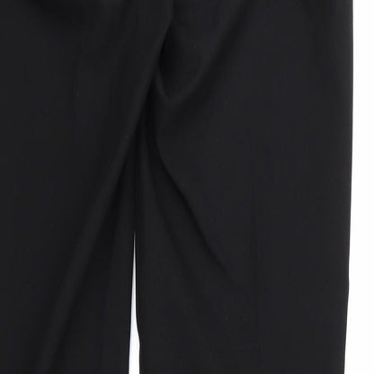 Womens UK Size 8 F&F Regular Fit  Black Trousers