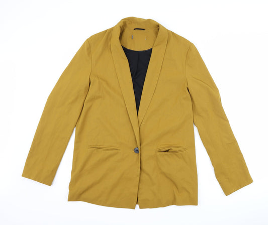 Primark Womens Brown   Jacket Suit Jacket Size 8
