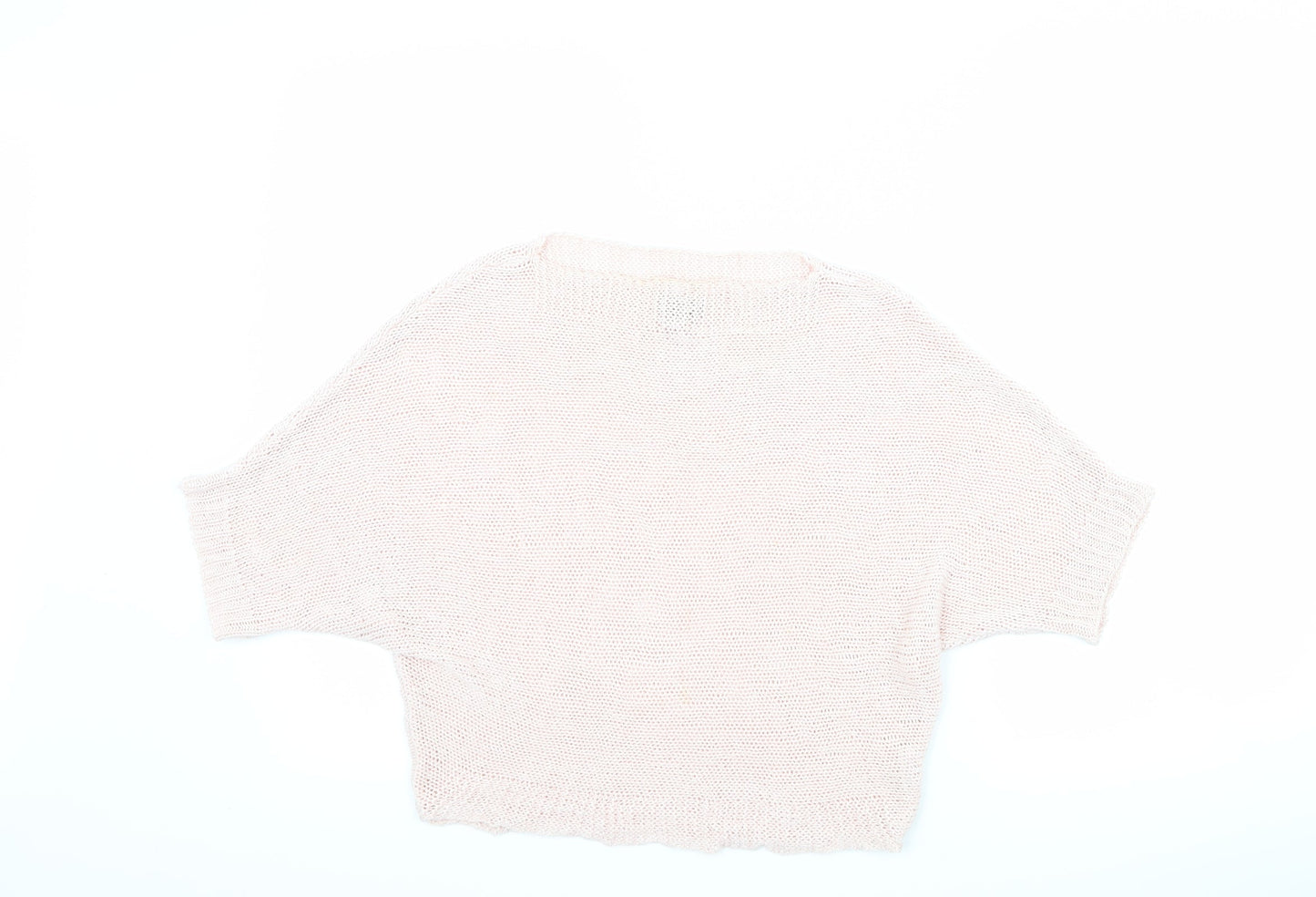 Carina Ricci Womens Pink   Basic T-Shirt Size S