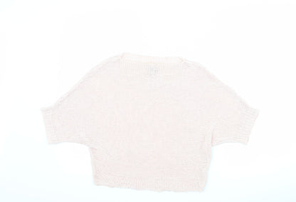 Carina Ricci Womens Pink   Basic T-Shirt Size S