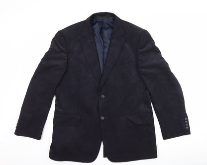 Mens UK Size 40 Marks and Spencer Regular Blue Suit Jacket