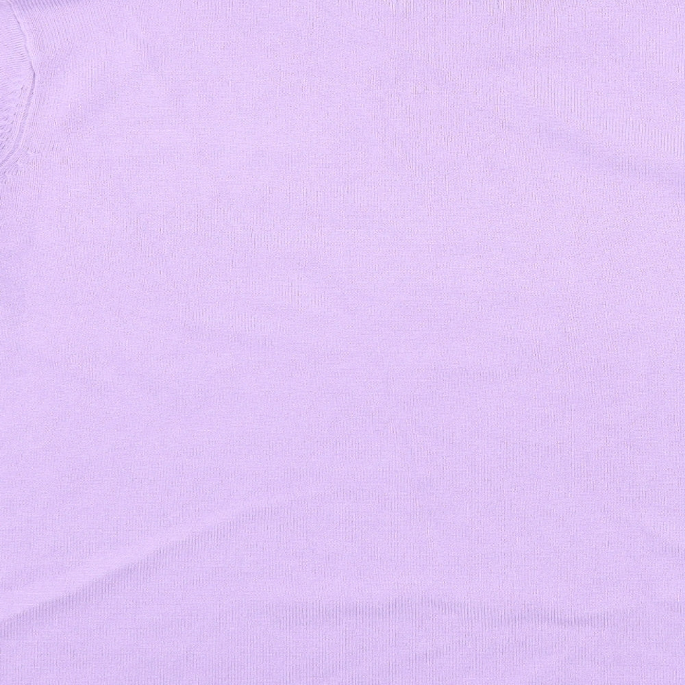 bm Collection Womens Purple   Pullover Jumper Size L