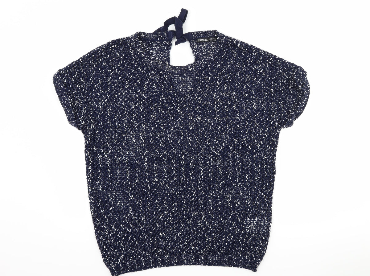 ESMARA Womens Blue   Pullover Jumper Size 14