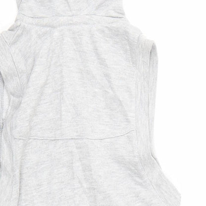 Womens UK Size 8 LA Gear Grey Full Zip Hoodie