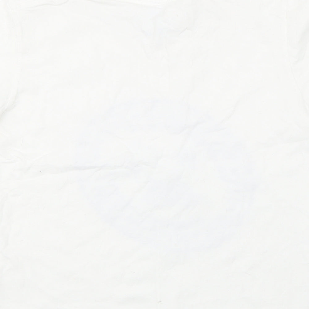 Gildan Boys White   Basic T-Shirt Size 7-8 Years
