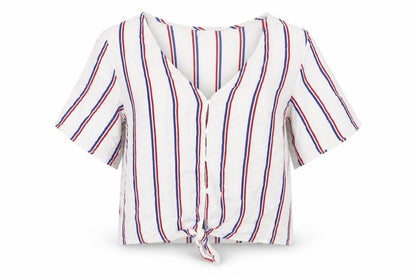 Womens UK Size 6 H&M White Basic Blouse
