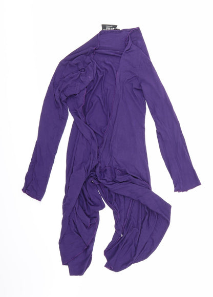 Too True Womens Purple   Cardigan Jumper Size M