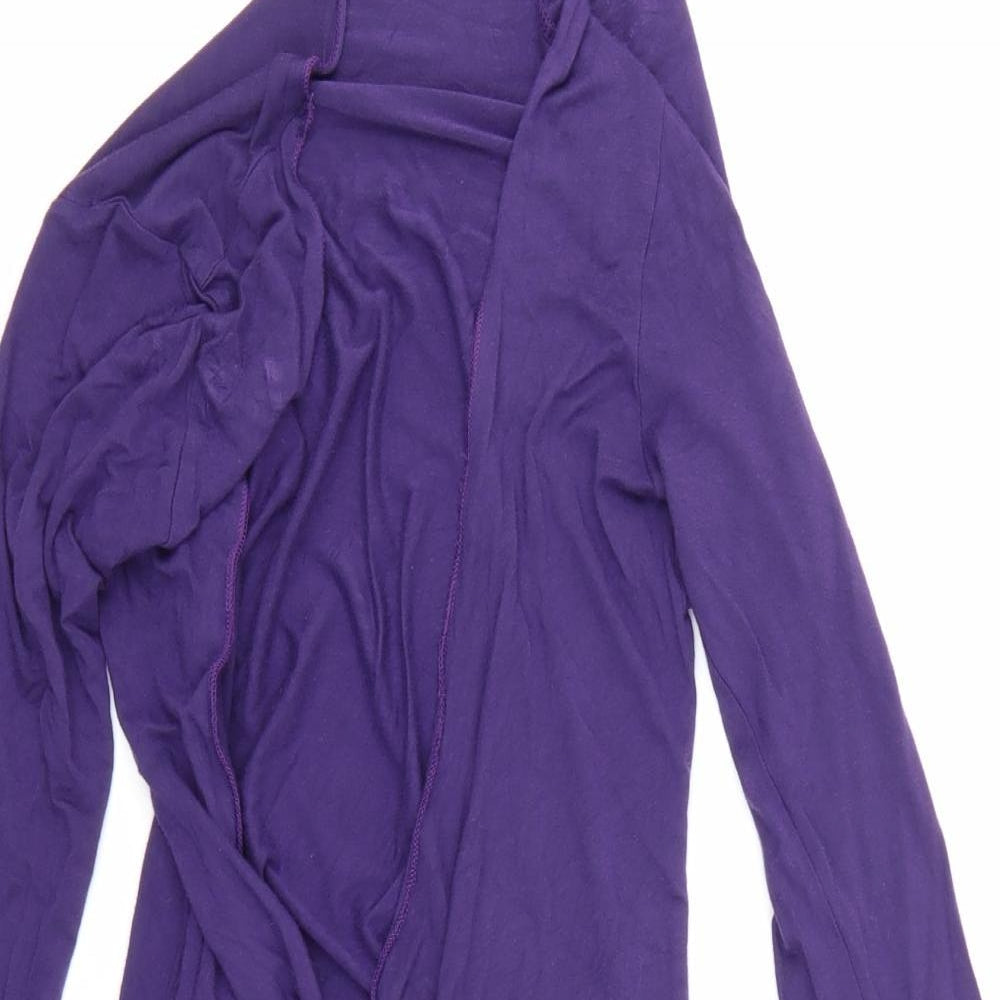 Too True Womens Purple   Cardigan Jumper Size M