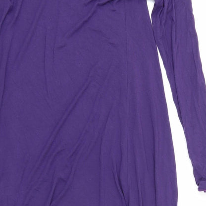 Too True Womens Purple   Cardigan Jumper Size M