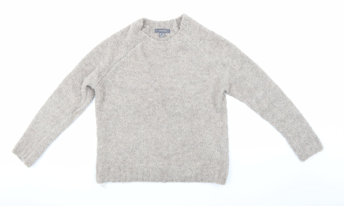 Primark Womens Brown  Knit Pullover Jumper Size M
