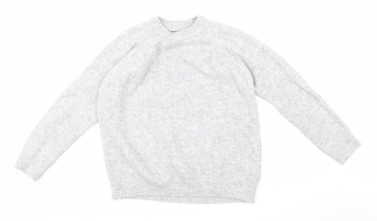 Primark Womens Grey  Knit Pullover Jumper Size L