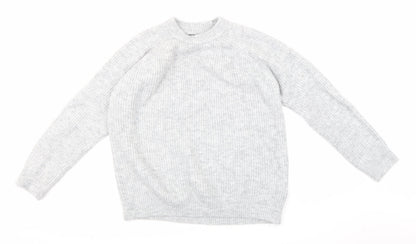 Primark Womens Grey  Knit Pullover Jumper Size L