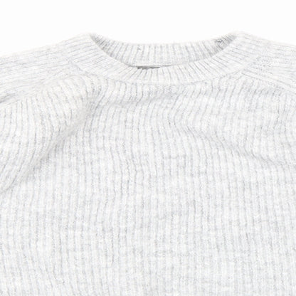 Primark Womens Grey  Knit Pullover Jumper Size L