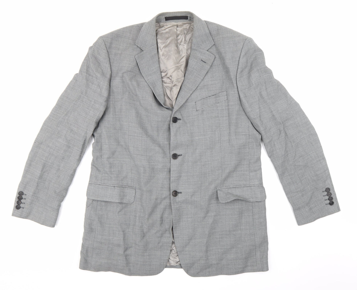 Mens UK Size 44 Marks and Spencer Regular Grey Suit Jacket