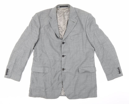 Mens UK Size 44 Marks and Spencer Regular Grey Suit Jacket