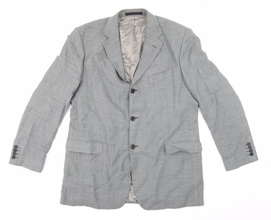 Mens UK Size 44 Marks and Spencer Regular Grey Suit Jacket